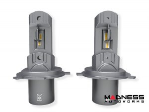 Headlight Bulbs (2) - H4 - Arc Lighting Tiny Monster - Concept Series LED w/ Adapter Harness Headlight Bulbs (2) - H4 - Arc Lighting Tiny Monster - Concept Series LED w/ Adapter Harness